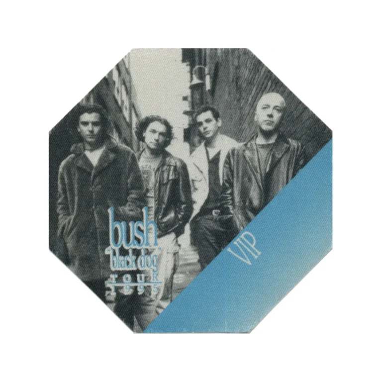 Bush 1995 Sixteen Stone Concert Tour VIP Backstage Pass