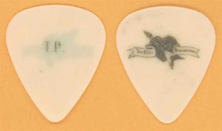 Tom Petty & The Heartbreakers Vintage Guitar Pick - 1991 US Tour - Variant