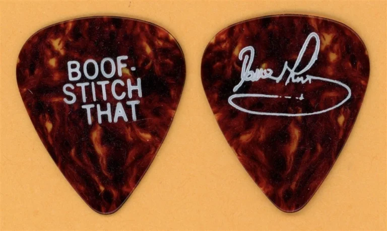 Iron Maiden Dave Murray Vintage Tour Guitar Pick - Boof Stitch That