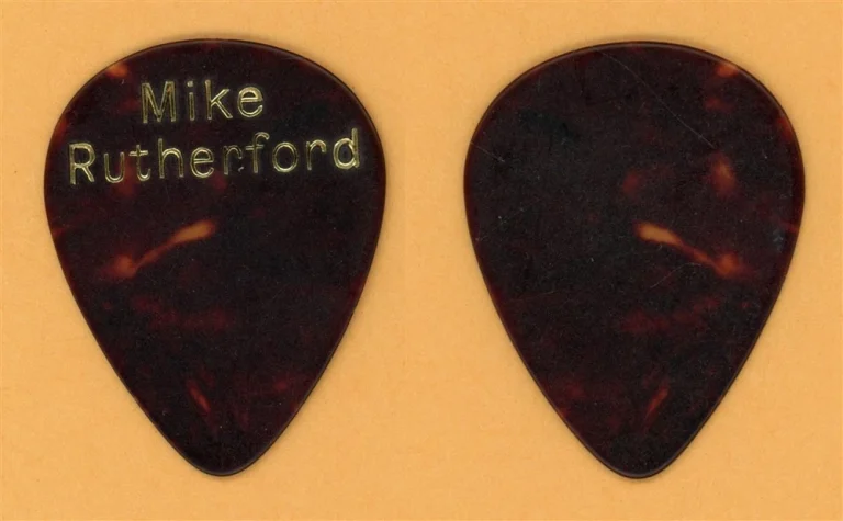 Genesis Mike Rutherford Vintage Guitar Pick - 1978 Then There Were Three Tour
