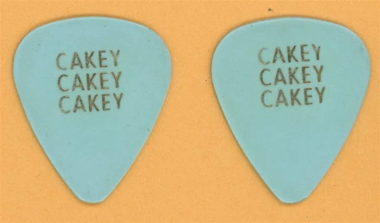 George Harrison CAKEY CAKEY CAKEY Eric Clapton Vintage Guitar Pick - 1979 Tour
