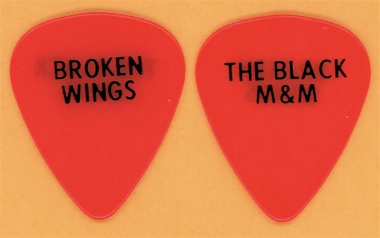 Mr. Mister Richard Page Broken Wings Vintage Guitar Pick - 1980's Tour