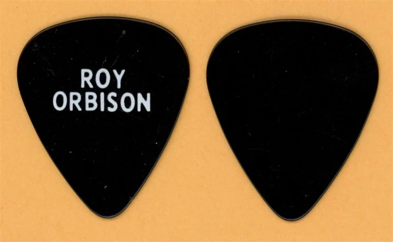 Roy Orbison Vintage Guitar Pick - 1988 w/ COA form Orbison Family