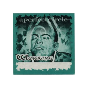 A Perfect Circle 2001 Mer de Noms Concert Tour Working Backstage Pass