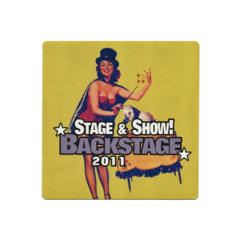 Bob Dylan 2011 Concert Tour Backstage Pass