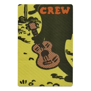 Bob Dylan 1998 Time Out of Mind Concert Tour Crew Backstage Pass