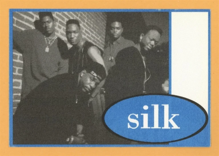 Silk 1995 Concert Tour Backstage Pass