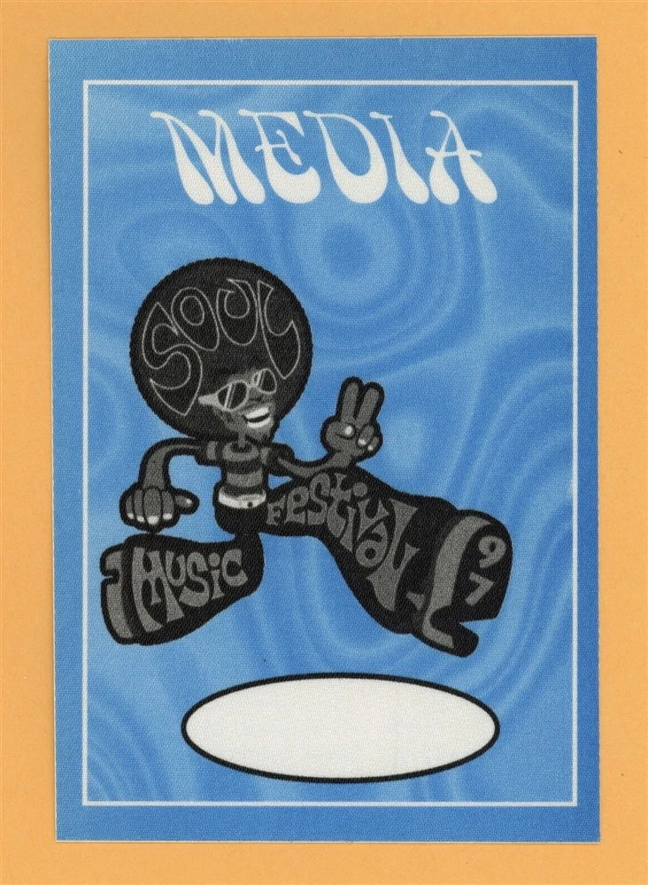 Sinbad 1997 Soul Music Festival Tina Turner Concert Tour Media Backstage Pass