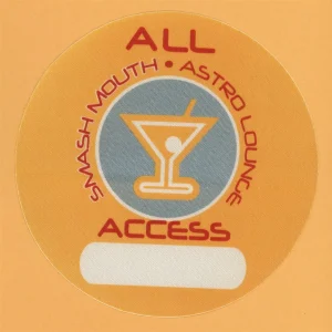 Smash Mouth 1999 Astro Lounge Concert Tour ALL ACCESS Backstage Pass