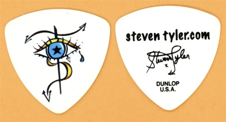 Aerosmith Steven Tyler Vintage Guitar Pick - 2012 Global Warming Tour