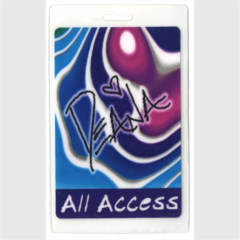 Deana Carter 1998 Concert Tour All Access Laminated Backstage Pass