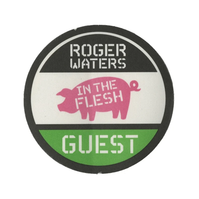 Roger Waters 1999 In the Flesh Concert Tour Guest Backstage Pass
