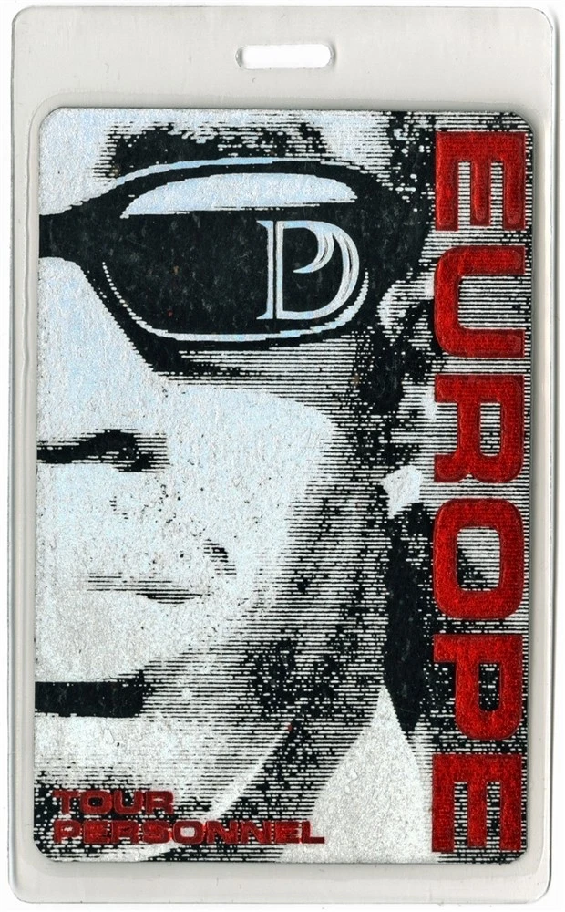 Puff Daddy 2004 Concert Laminated Backstage Pass Europe Tour P diddy Sean Combs