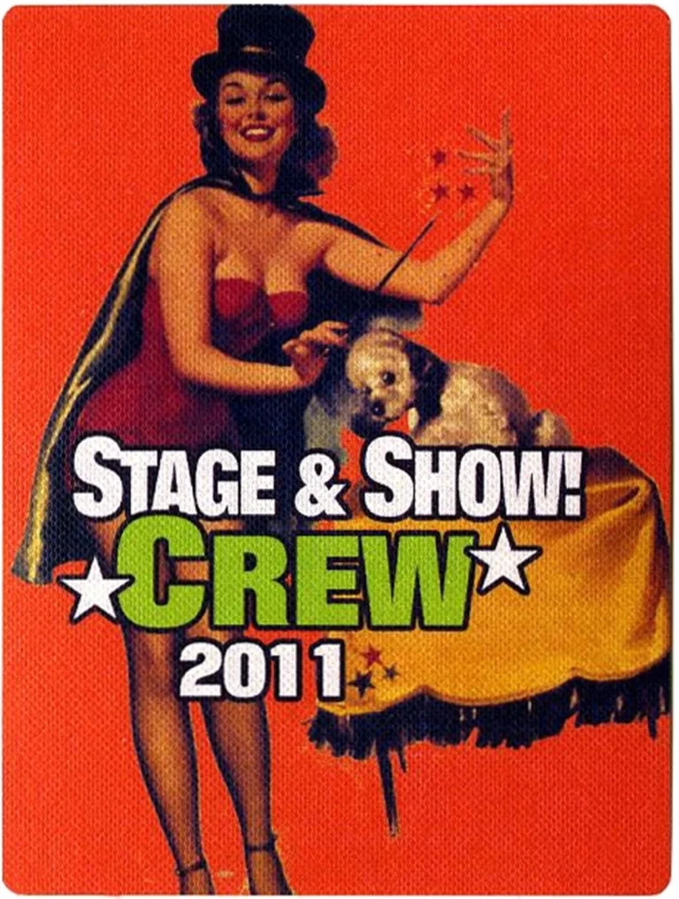 Bob Dylan 2011 Concert Tour Crew Backstage Pass