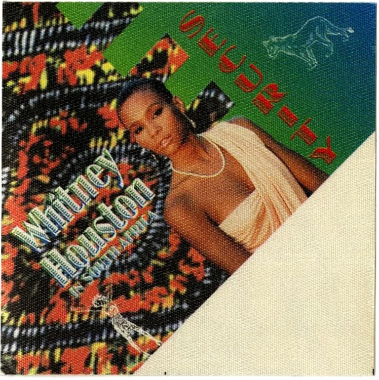 Whitney Houston 1994 The Bodyguard Concert Tour Security Backstage Pass