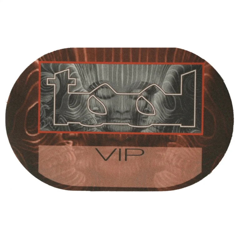 Tool 2002 Lateralus Concert Tour VIP Backstage Pass