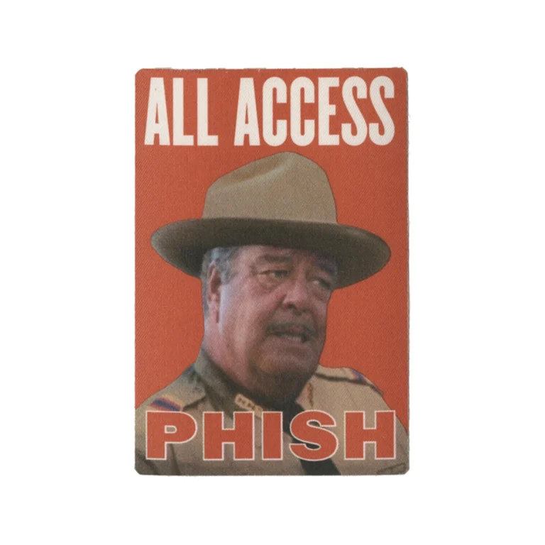 Phish 1999 The Siket Disc Concert Tour All Access Backstage Pass