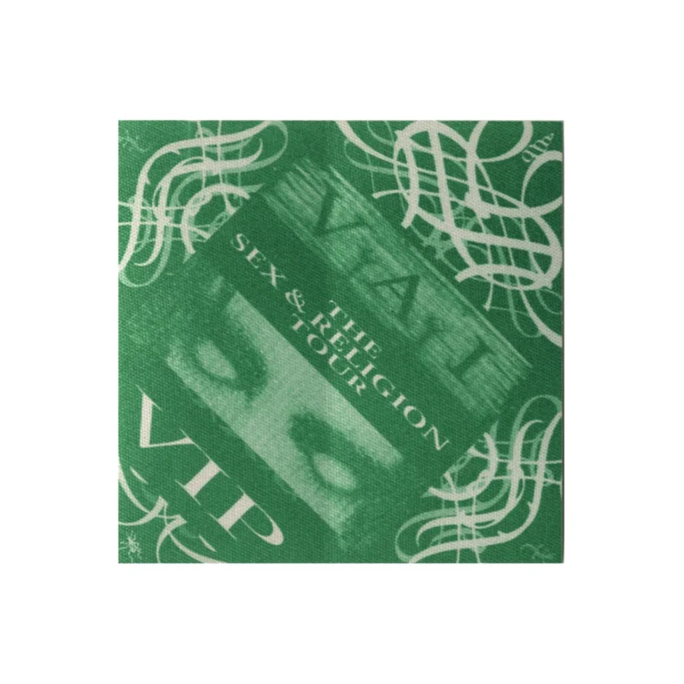 Steve Vai 1993 Sex & Religion Concert Tour VIP Backstage Pass