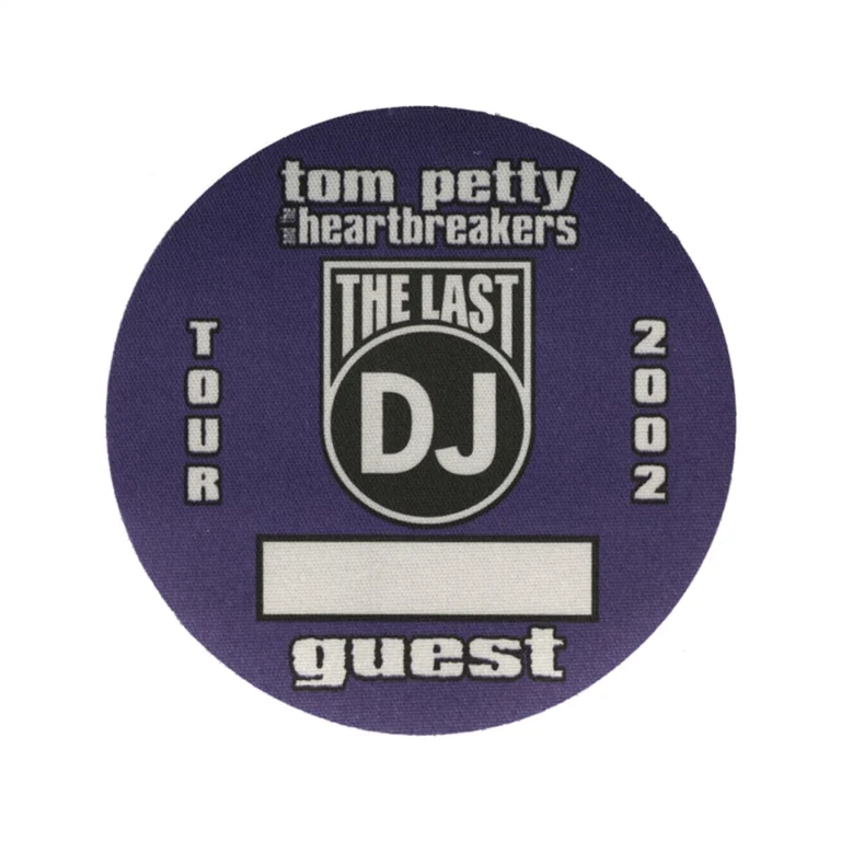Tom Petty 2002 The Last DJ Concert Tour Guest Backstage Pass
