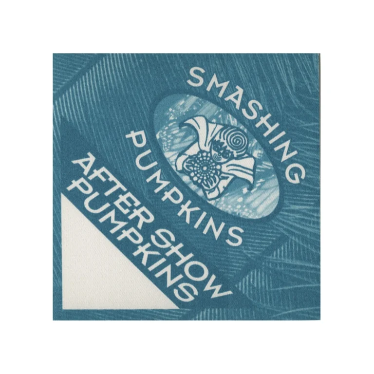 Smashing Pumpkins 1993 Siamese Dream Concert Tour Aftershow Backstage Pass