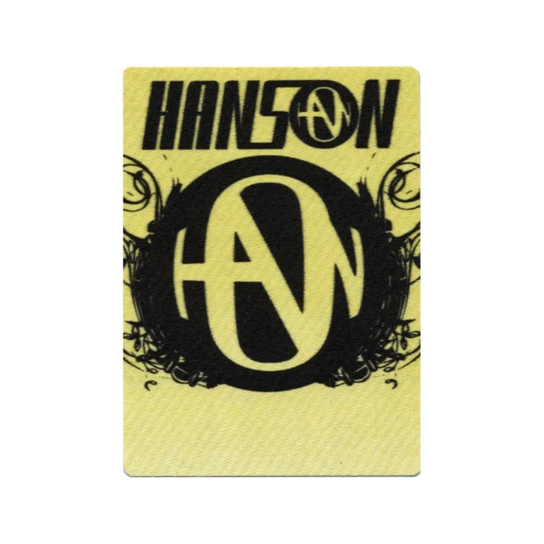 Hanson 1996 MMMBop Concert Tour Staff Backstage Pass