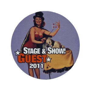 Bob Dylan 2011 Concert Tour Guest Backstage Pass