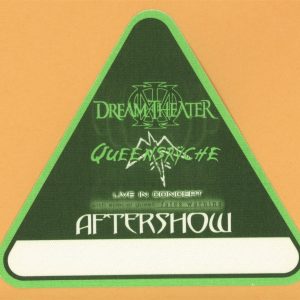 Dream Theater 2003 Queensryche Concert Tour AFTER SHOW Backstage Pass