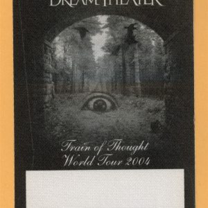 Dream Theater 2004 Train of Thought Concert Tour Backstage Pass