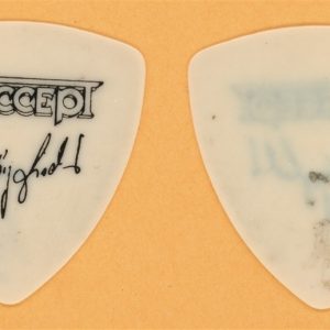 Accept Jorg Fischer Vintage Guitar Pick - 1985 Metal Heart Tour