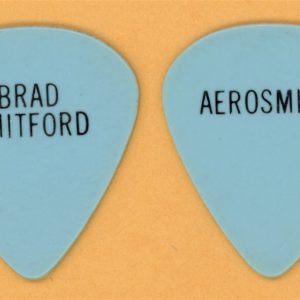 Aerosmith Brad Whitford Vintage Guitar Pick - 1979 Night in The Ruts Tour