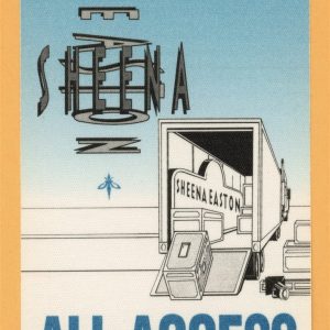 Sheena Easton 1991 What Comes Naturally Concert Tour ALL ACCESS Backstage Pass