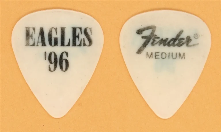 Eagles Joe Walsh Vintage Guitar Pick - 1996 Hell Freezes Over Tour - STAGE USED