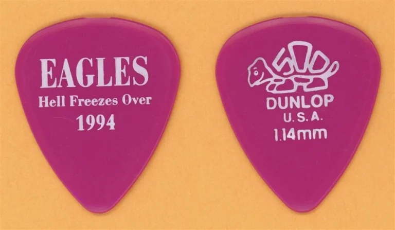 Eagles Joe Walsh Vintage Guitar Pick - 1994 Hell Freezes Over Tour