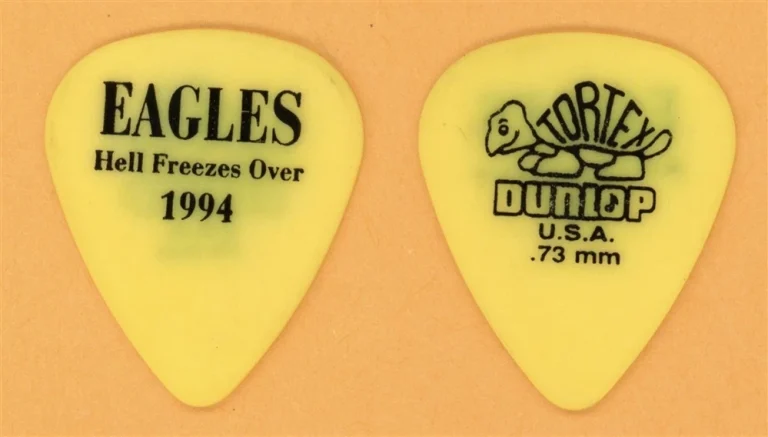 Eagles Joe Walsh Vintage Guitar Pick - 1994 Hell Freezes Over Tour