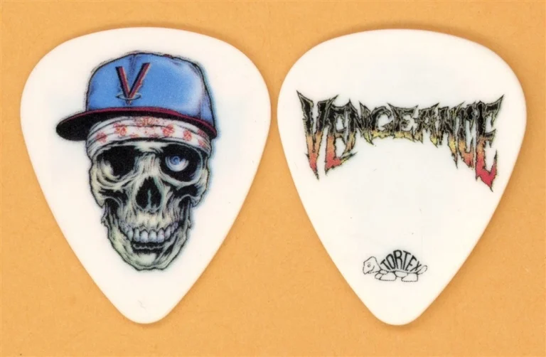 Avenged Sevenfold Zacky Vengeance Vintage Guitar Pick - 2010 Nightmare Tour
