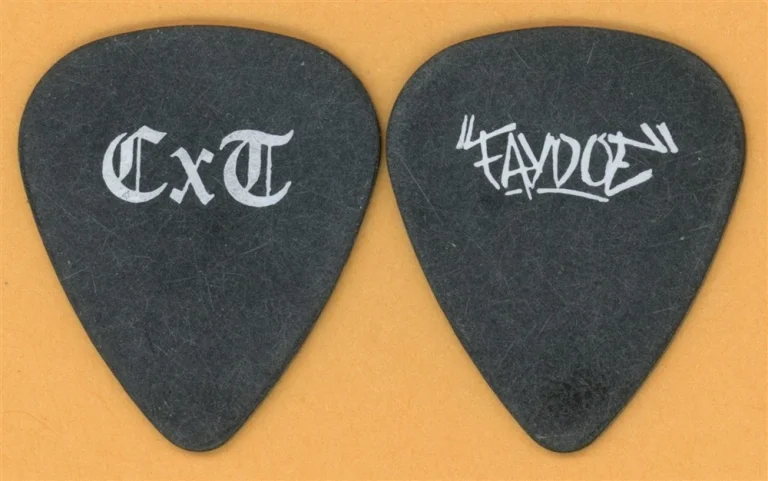 Crazy Town Doug Faydoe Miller Vintage Guitar Pick - 2000 The Gift of Game Tour