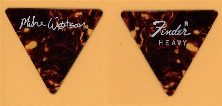 Dangerous Toys Mike Watson Vintage Guitar Pick - 1989 US Tour