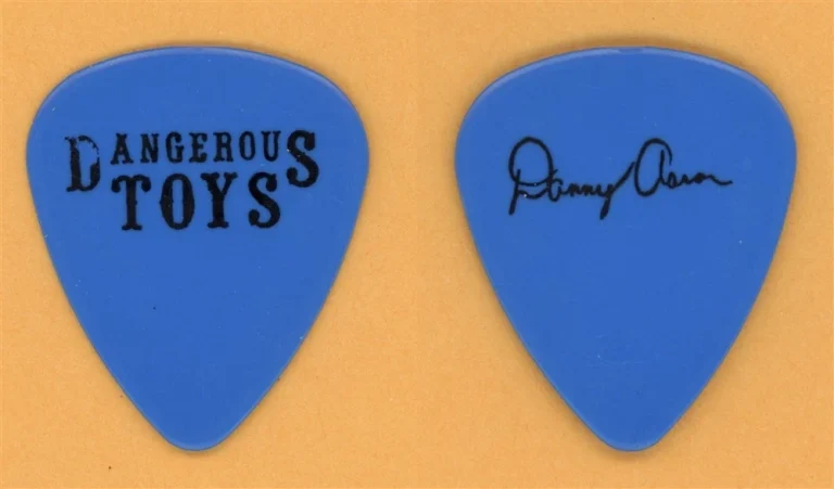 Dangerous Toys Danny Aaron Vintage Guitar Pick - 1991 US Tour