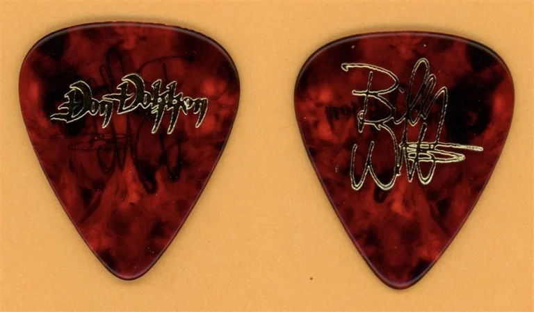 Don Dokken Billy White Vintage Guitar Pick - 1990 Up From The Ashes Tour