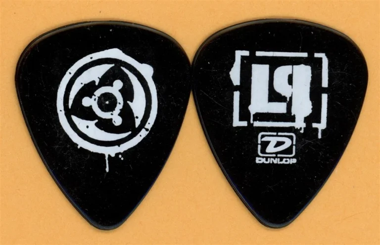 Linkin Park Chester Benninton Vintage Guitar Pick - 2003 Meteroa Tour