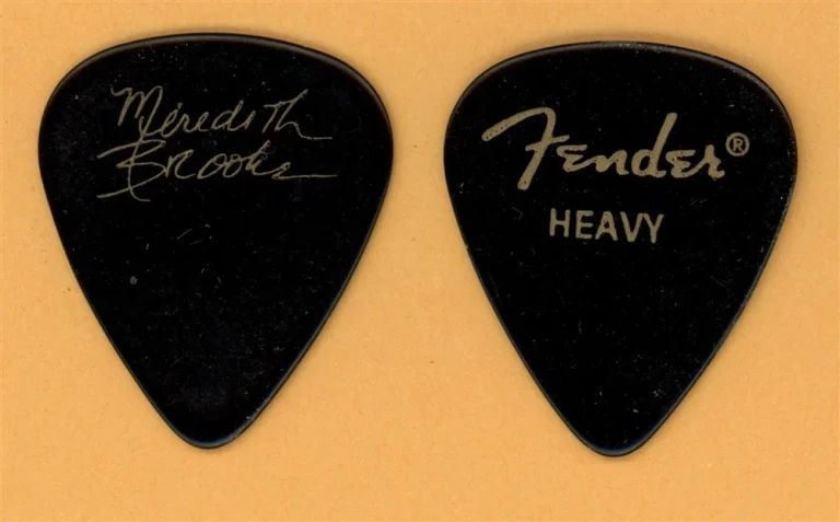 Meredith Brooks Vintage Guitar Pick - 1999 Deconstruction Tour