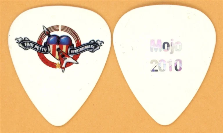 Tom Petty and the Heartbrealers Vintage Guitar Pick - 2010 Mojo Tour