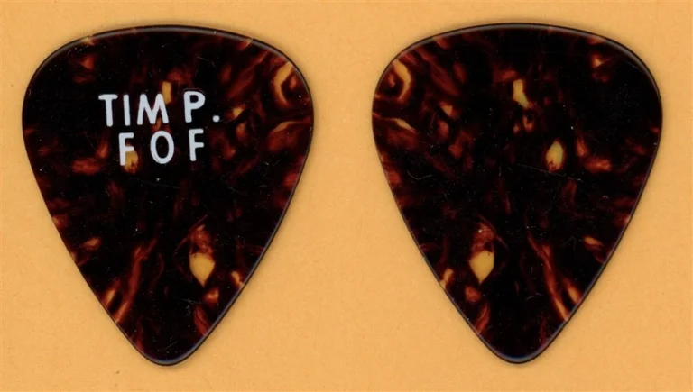 Flies on Fire Tim P. Vintage Guitar Pick - 1989 US Tour