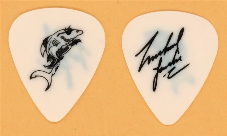 Great White Michael Lardie Vintage Guitar Pick - 1992 Psycho City Tour