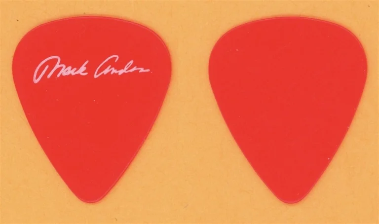 Heart Mark Andes Vintage Guitar Pick - 1990 Brigade Tour