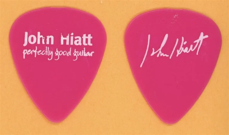 John Hiatt Vintage Guitar Pick - 1993 Perfectly Good Guitar Tour