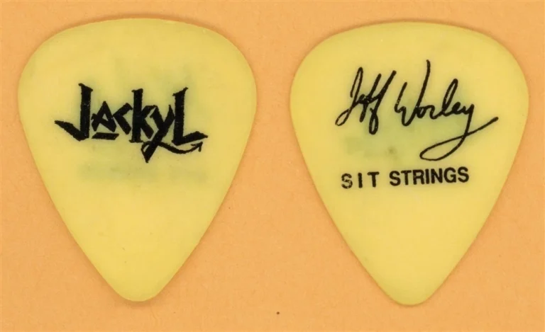 Jackyl Jeff Worley Vintage Guitar Pick - 1994 Push Comes To Shove Tour