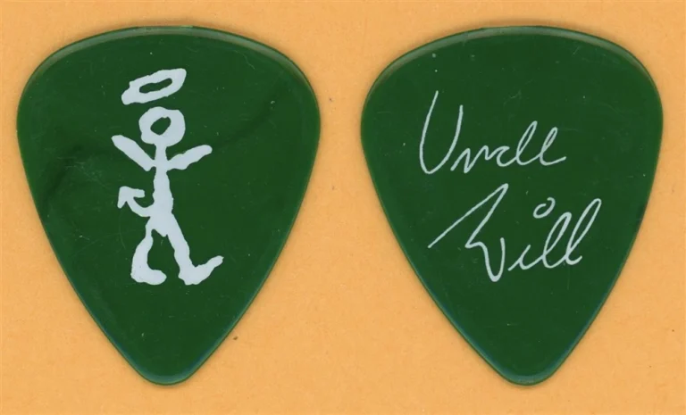 David Letterman Uncle Will Lee Vintage Guitar Pick - 1988 Late Night Tour