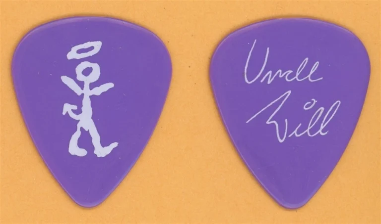 David Letterman Uncle Will Lee Vintage Guitar Pick - 1988 Late Night Tour
