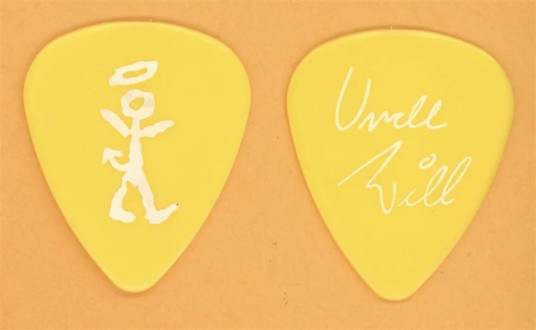 David Letterman Uncle Will Lee Vintage Guitar Pick - 1988 Late Night Tour